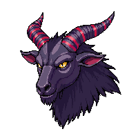 demon goat man baphomet goat head 028
