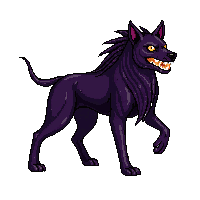 demon hound hellhound fire eyes 018