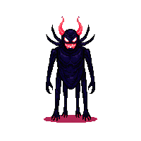 demon shadow void creature darkness 005