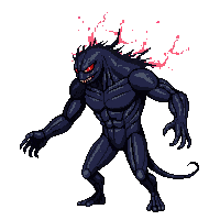 demon shadow void creature darkness 023