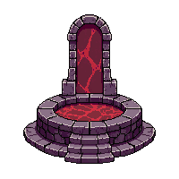 horror dungeon altar blood stained stone 004