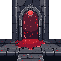 horror dungeon altar blood stained stone 016