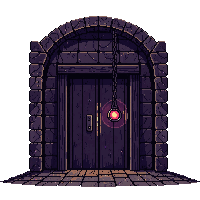 horror dungeon cell iron bars chains 019