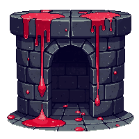 horror dungeon dripping blood 018