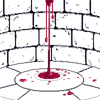horror dungeon dripping blood 030