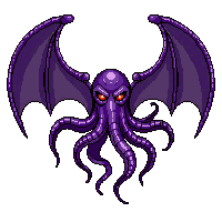cthulhu spawn cosmic horror tentacles wings 002
