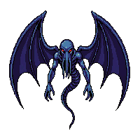cthulhu spawn cosmic horror tentacles wings 014
