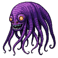 eldritch tentacle monster lovecraftian horror many eyes 005