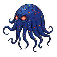 eldritch tentacle monster lovecraftian horror many eyes 009