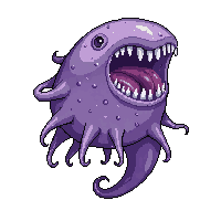 shoggoth amorphous blob many mouths 019