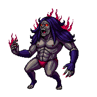 banshee wailing female spirit screaming 017