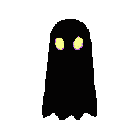 shadow ghost black silhouette void eyes 005