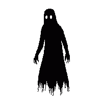 shadow ghost black silhouette void eyes 025