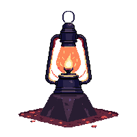 graveyard lantern flickering light graveyard 014