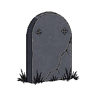 graveyard tombstone cracked stone rip 022