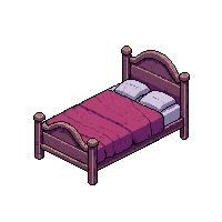 haunted bedroom disheveled bed 005