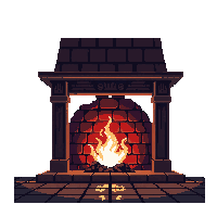 haunted fireplace dark hearth ghost fire 032