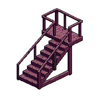 haunted staircase rickety stairs 010
