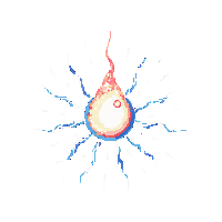 horror spirit wisp glowing orb horror effect 021