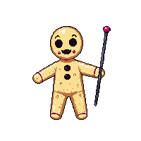 horror voodoo doll pins needles 016