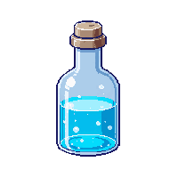 horror invisibility potion clear flask 003