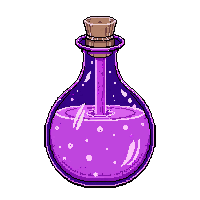 horror madness potion swirling purple 012