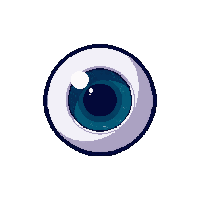 horror eye icon all seeing eye 008