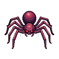 horror spider icon arachnid 015