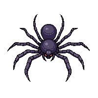 horror spider icon arachnid 031