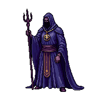 horror cult leader robes symbol 006