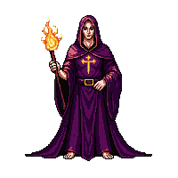 horror cult leader robes symbol 012