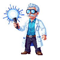 horror mad scientist lab coat electricity 005