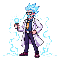 horror mad scientist lab coat electricity 017