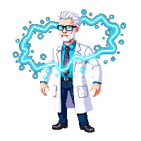 horror mad scientist lab coat electricity 029
