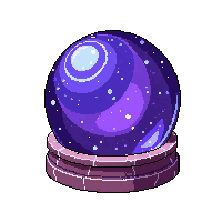 occult crystal ball dark scrying sphere 003