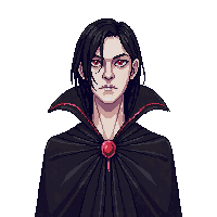 vampire lord pale skin red eyes 016