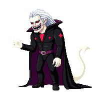 vampire lord pale skin red eyes 021
