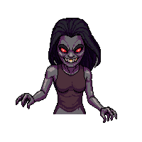 vampire spawn feral undead glowing eyes 010