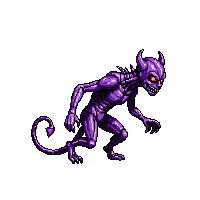 vampire spawn feral undead glowing eyes 025