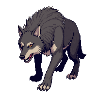 werewolf alpha large wolf beast pack leader 014