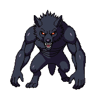 werewolf partial transform half human wolf 011