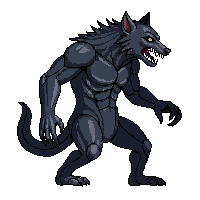 werewolf partial transform half human wolf 015
