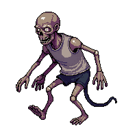 zombie crawler legless zombie dragging 011
