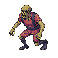 zombie crawler legless zombie dragging 029