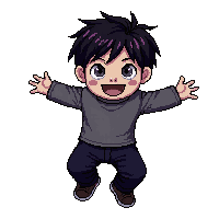 possessed child levitating dark eyes unnatural smile