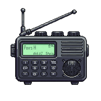 radio walkietalkie static crackling communication