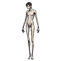 skinwalker tall thin elongated limbs mimicking human