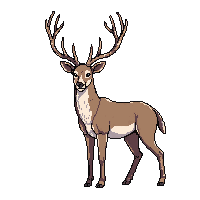 wendigo antlers gaunt pale tall forest hunger