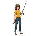 legendarycatch 3576 disney fisher 14 casual female