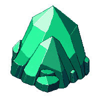 gem malachite raw